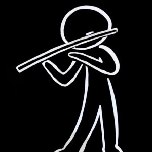 Flute stick guy