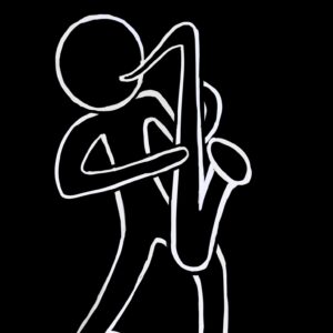 saxophone stick guy